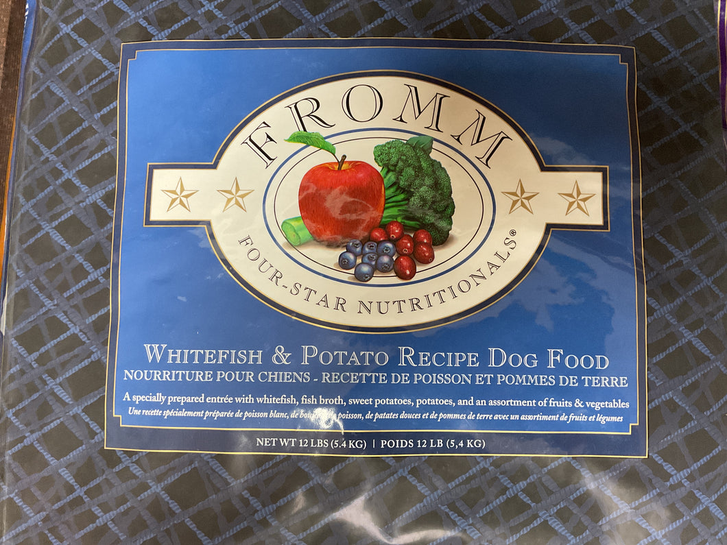 Fromm 4 Star Dog Dry Whitefish & Potato