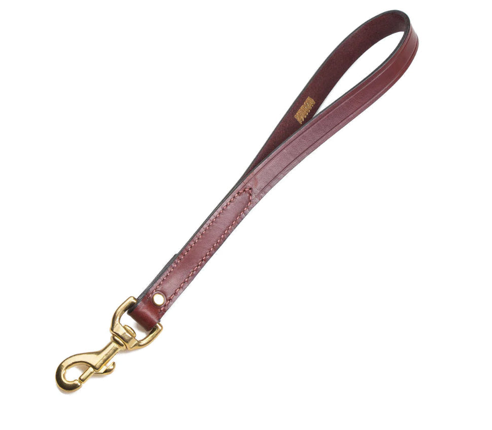 Leather Traffic Leash - Chestnut