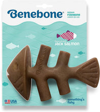 Load image into Gallery viewer, Benebone Fishbone with Jack Salmon
